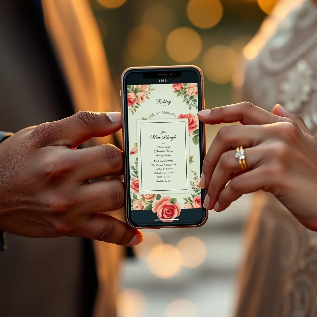 Multicultural wedding invite wording cultural examples showing Hindu, Islamic and Chinese digital invitations