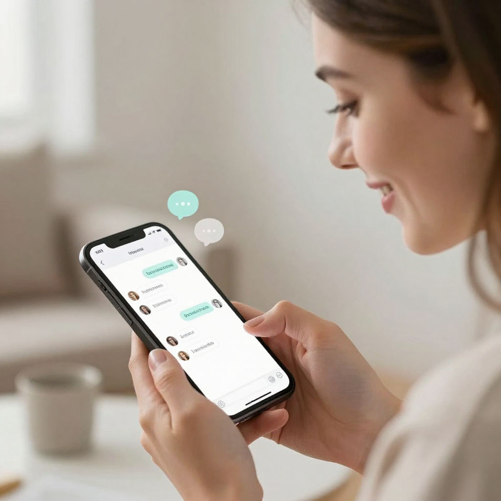 Tips for writing effective WhatsApp invitation messages shown on smartphone screen with high response rate